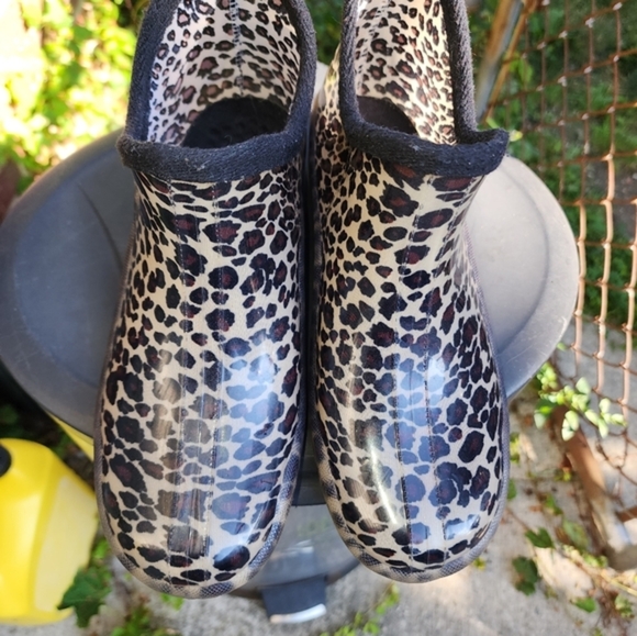 Capelli Leopard pixie rain‎ boots 9.5/10 - Picture 3 of 9